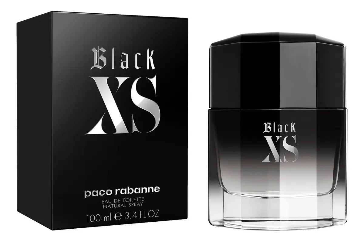 Perfume Rabane Black XS Eau de Toilette 100 ml masculino